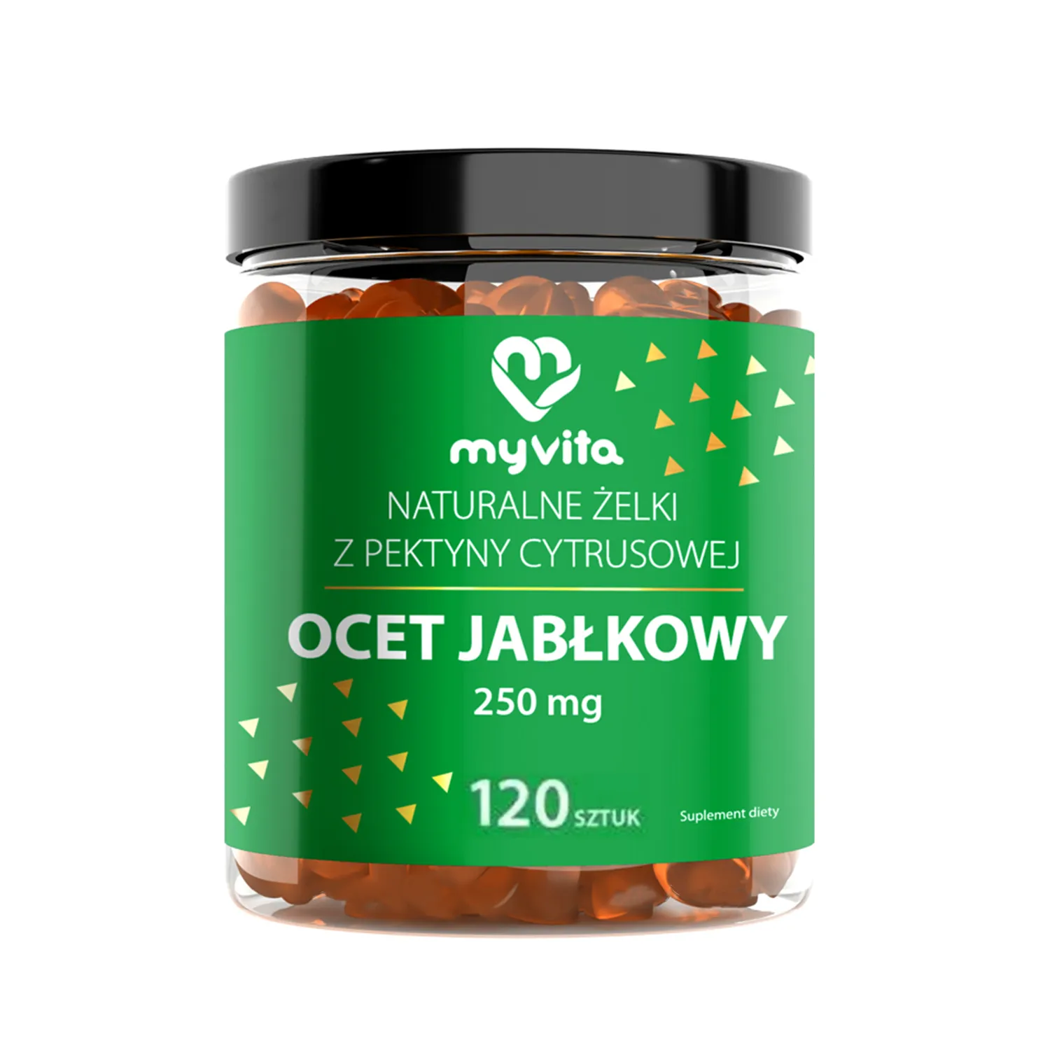 MyVita Ocet Jabłkowy 250 mg (120 żelek)