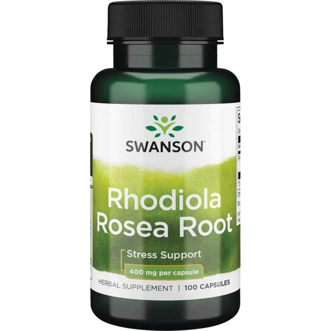 Swanson Różeniec Górski (Rhodiola Rosea) 400 mg (100 kap)
